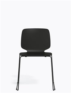 Стул PEDRALI BABILA 2740 BLACK на полозьях 2