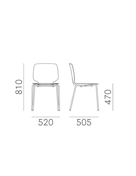 Стул PEDRALI BABILA 2731