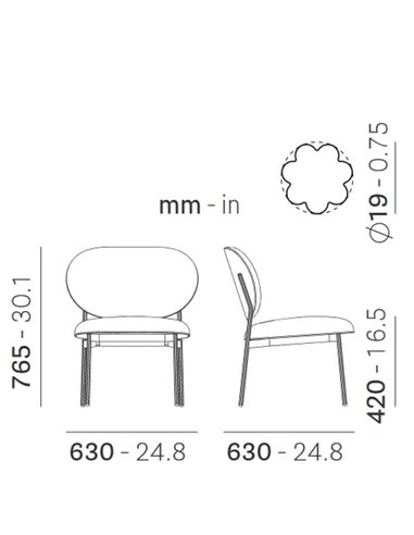 Стул PEDRALI BLUME 2951