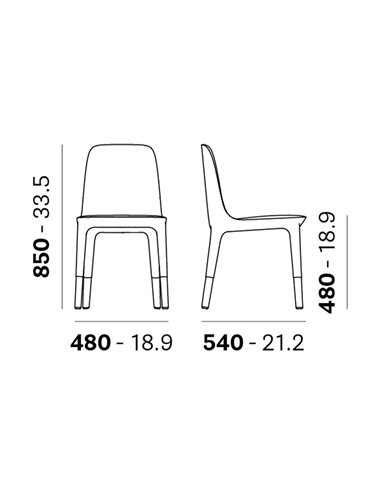 Стул PEDRALI ESTER 691