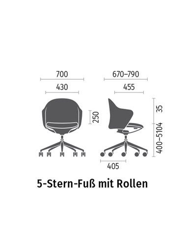 Кресло SEDUS SE:FLAIR FR-120/2415