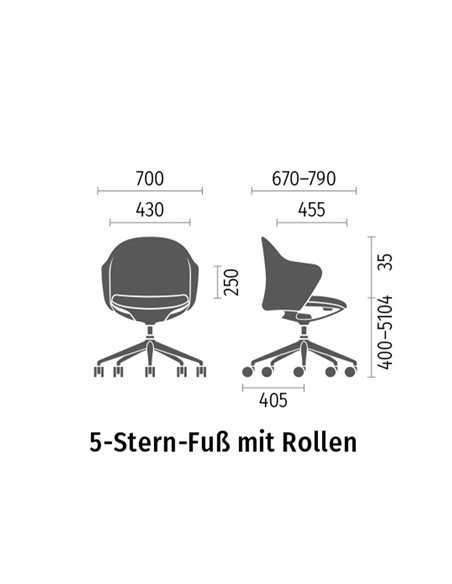 Кресло SEDUS SE:FLAIR FR-120/2415