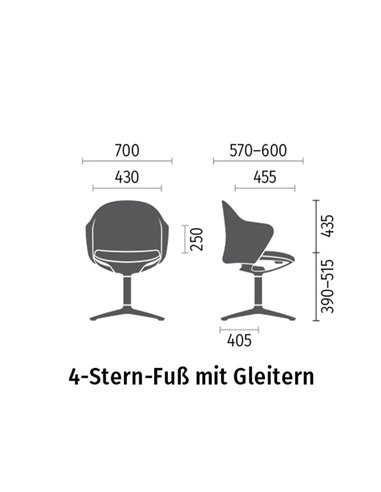 Кресло SEDUS SE:FLAIR FR-120/2214