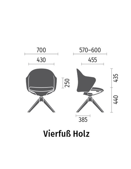 Кресло SEDUS SE:FLAIR FR-120/2314