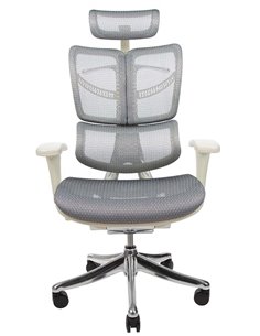 Кресло EXPERT FLY (HFYM01-G) для руководителя, ортопедическое, цвет серый 2