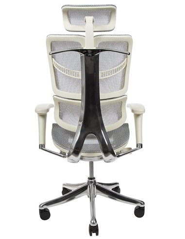 Кресло EXPERT FLY (HFYM01-G) для руководителя, ортопедическое, цвет серый