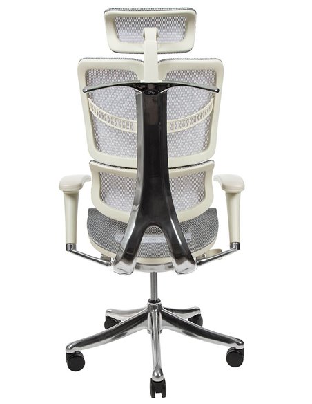 Кресло EXPERT FLY (HFYM01-G) для руководителя, ортопедическое, цвет серый