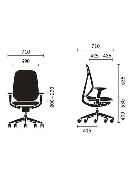 Кресло SEDUS SE:KIT SN-122 WH эргономичное