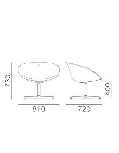 Стул PEDRALI GLISS 361