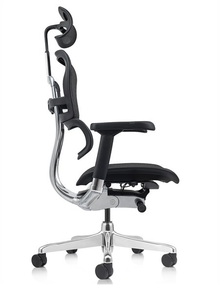 Кресло ERGOHUMAN ELITE 2 (EHE2-AB-HAM-5D-L, сетка T-168-B1 Black), эргономичное