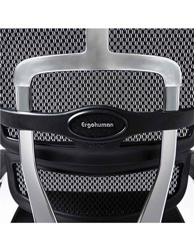 Кресло ERGOHUMAN ELITE 2 (EHE2-AB-HAM-5D-L, сетка T-168-B1 Black), эргономичное