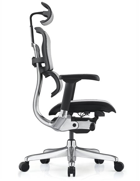 Кресло ERGOHUMAN ELITE 2 (EHE2-AB-HAM-5D-L, сетка T-168-B2 Natural), эргономичное