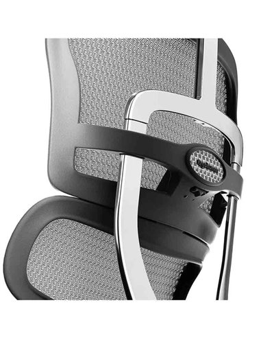 Кресло ERGOHUMAN ELITE 2 (EHE2-AB-HAM-5D-L, сетка T-168-B2 Natural), эргономичное