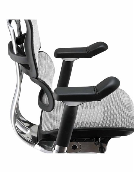 Кресло ERGOHUMAN ELITE 2 (EHE2-AB-HAM-5D-L, сетка T-168-B2 Natural), эргономичное