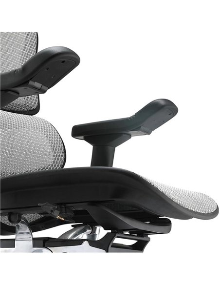 Кресло ERGOHUMAN ELITE 2 (EHE2-AB-HAM-5D-L, сетка T-168-B2 Natural), эргономичное