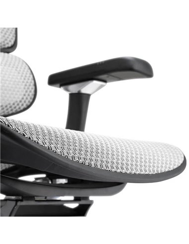 Кресло ERGOHUMAN ELITE 2 (EHE2-AB-HAM-5D-L, сетка T-168-B2 Natural), эргономичное