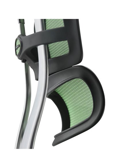 Кресло ERGOHUMAN ELITE 2 (EHE2-AB-HAM-5D-L, сетка T-168-B6 Green), эргономичное