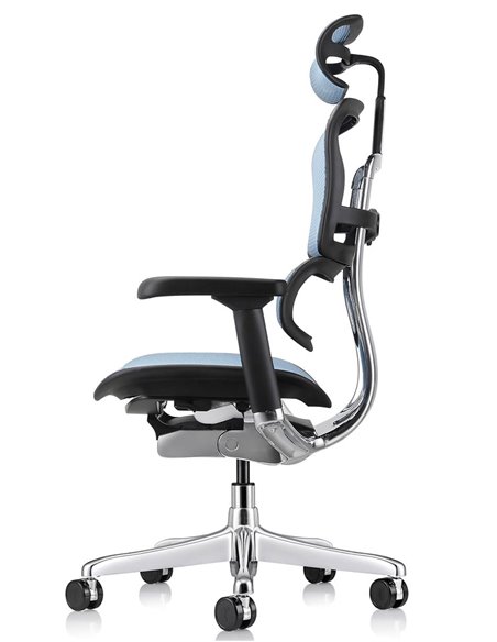 Кресло ERGOHUMAN ELITE 2 (EHE2-AB-HAM-5D-L, сетка T-168-B4 Cobalt), эргономичное