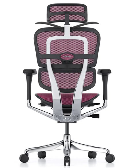 Крісло ERGOHUMAN ELITE 2 (EHE2-AB-HAM-5D-L, сітка T-168-B5 Pink), ергономічне