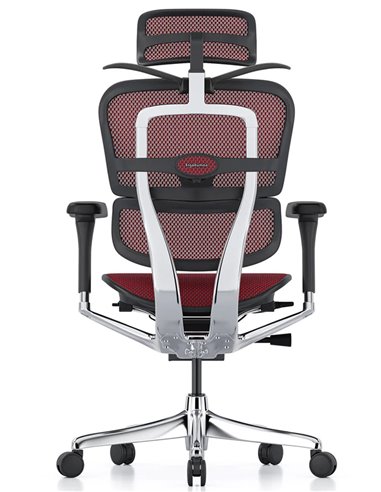 Кресло ERGOHUMAN ELITE 2 (EHE2-AB-HAM-5D-L, сетка T-168-B3 Scarlet), эргономичное