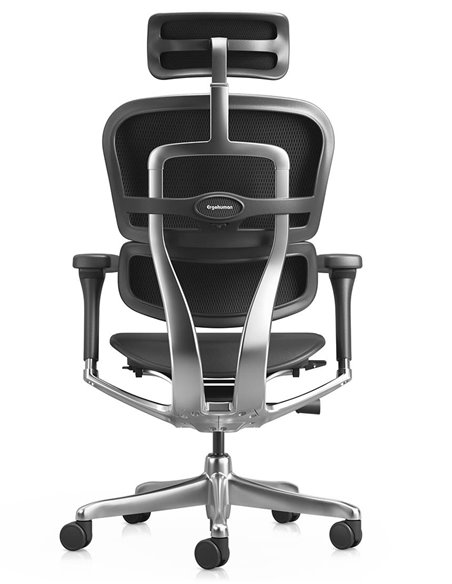 Кресло ERGOHUMAN ELITE 2, BLACK LEATHER, эргономичное