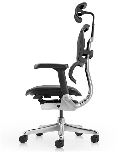 Кресло ERGOHUMAN ELITE 2, BLACK LEATHER, эргономичное