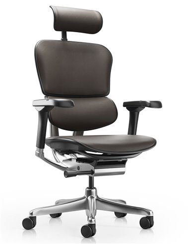Кресло ERGOHUMAN ELITE 2, BROWN LEATHER, эргономичное