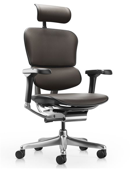 Кресло ERGOHUMAN ELITE 2, BROWN LEATHER, эргономичное