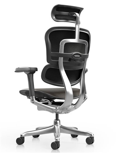 Кресло ERGOHUMAN ELITE 2, BROWN LEATHER, эргономичное
