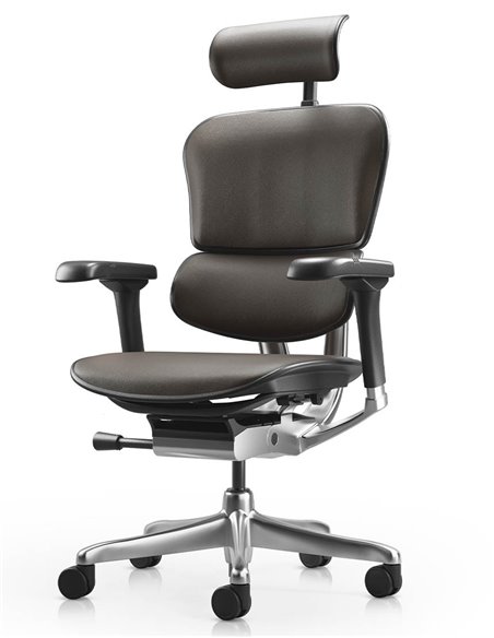 Кресло ERGOHUMAN ELITE 2, BROWN LEATHER, эргономичное