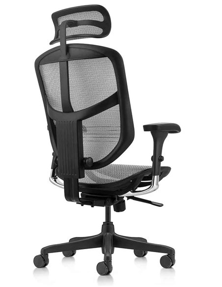 Кресло ENJOY BUDGET 2 GREY MESH эргономичное