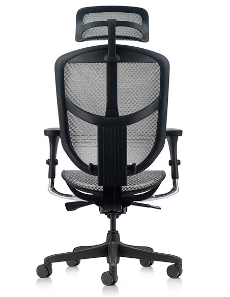 Кресло ENJOY BUDGET 2 GREY MESH эргономичное