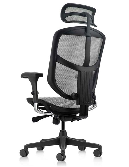 Кресло ENJOY BUDGET 2 GREY MESH эргономичное