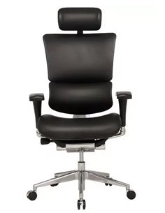 Кресло EXPERT Sail Leather (SAL01-G) для руководителя, эргономичное, цвет черный 2